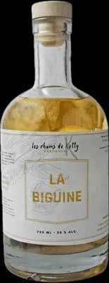 Bouteille de spiritueux : La Biguine de la marque Les Arrangés de Ketty