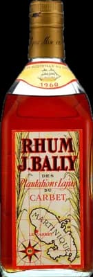 Bouteille de spiritueux : Plantation Lajus du Carbet de la marque J. Bally