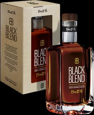 Bouteille de spiritueux : Black Blend de la marque Breiz’île