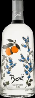 Bouteille de spiritueux : Scottish Gin de la marque Boë Scottish Gin
