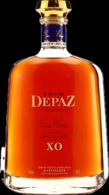 Bouteille de spiritueux : Cuvée Unique 2004 & 2001 de la marque Depaz