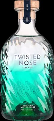 Bouteille de spiritueux : Dry Gin de la marque Twisted Nose