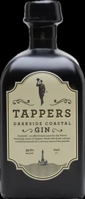 Bouteille de spiritueux : Darkside Gin de la marque Tappers