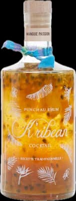 Bouteille de spiritueux : Mangue Passion de la marque K’ribean Cocktail