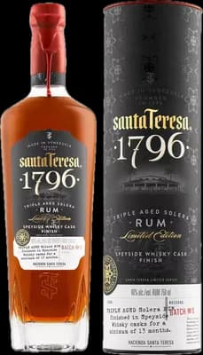 Bouteille de spiritueux : Speyside Cask de la marque Santa Teresa