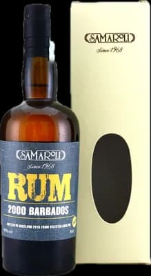 Bouteille de spiritueux : Barbados Rum de la marque Samaroli