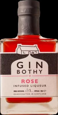 Bouteille de spiritueux : Rose Infused Liqueur de la marque Gin Bothy