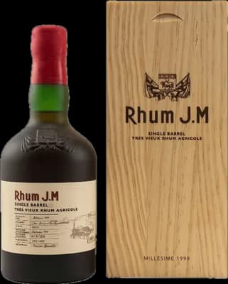 Bouteille de spiritueux : Single Barrel de la marque Rhum J.M