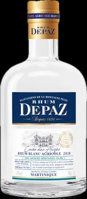 Bouteille de spiritueux : Cuvée des Alizés de la marque Depaz