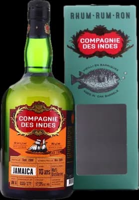 Bouteille de spiritueux : Jamaica de la marque Multi Distilleries