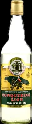 Bouteille de spiritueux : Conquering Lion White Overproof de la marque Sangster's