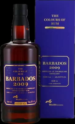 Bouteille de spiritueux : Barbados No. 9 de la marque Foursquare