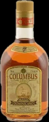 Bouteille de spiritueux : Columbus Anejo 7 de la marque Alcoholes Finos Dominicanos