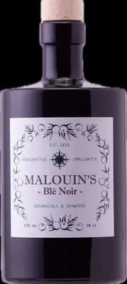 Bouteille de spiritueux : Blé Noir de la marque Malouin's