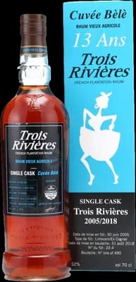 Bouteille de spiritueux : Cuvée Bèlè de la marque Corman Collins