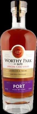 Bouteille de spiritueux : Special Cask Series Port de la marque Worthy Park