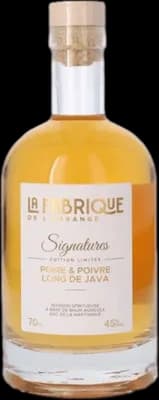 Bouteille de spiritueux : Signatures - Poire & Poivre Long de Java de la marque La Fabrique de l’Arrangé