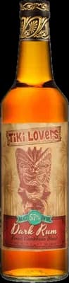 Bouteille de spiritueux : Dark Rum de la marque Tiki Lovers
