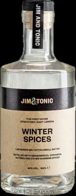 Bouteille de spiritueux : Winter Spices de la marque Jim & Tonic