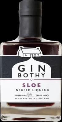 Bouteille de spiritueux : Sloe Infused Liqueur de la marque Gin Bothy