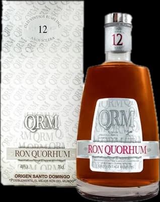 Bouteille de spiritueux : Ron Quorhum 12 Años Solera de la marque Quorhum