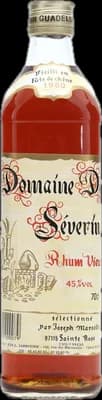 Bouteille de spiritueux : Rhum Vieux de la marque Domaine de Séverin