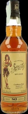 Bouteille de spiritueux : Spiced Rum de la marque Sailor Jerry