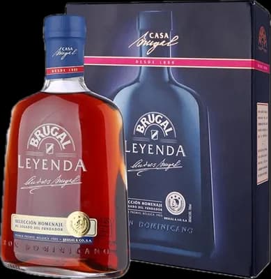 Bouteille de spiritueux : Leyenda de la marque Brugal