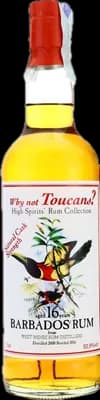 Bouteille de spiritueux : Barbados Rum (Why not Toucan?) de la marque West Indies