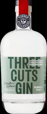 Bouteille de spiritueux : Distiller’s Release de la marque Three Cuts Gin