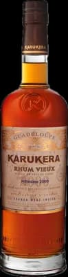 Bouteille de spiritueux : Millésime de la marque Karukera