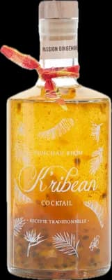 Bouteille de spiritueux : Passion Gingembre de la marque K’ribean Cocktail