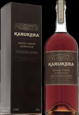 Bouteille de spiritueux : Rhum Vieux VO de la marque Karukera