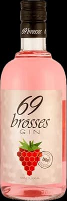 Bouteille de spiritueux : Maduixa de la marque 69 Brosses