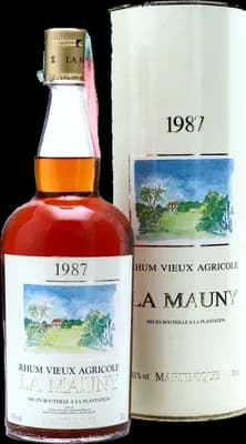 Bouteille de spiritueux : Vieux Agricole 1987 de la marque Maison La Mauny