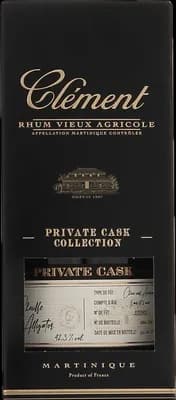 Bouteille de spiritueux : Private Cask Chauffe Alligator de la marque Clément