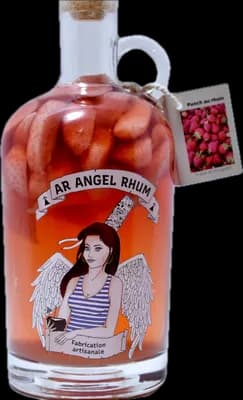Bouteille de spiritueux : Fraise de Plougastel de la marque Ar Angel Rhum