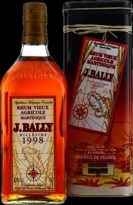 Bouteille de spiritueux : Millésime de la marque J. Bally