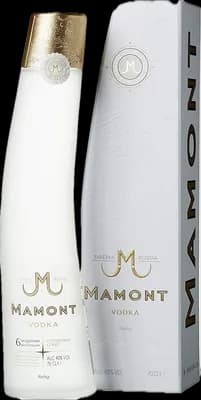Bouteille de spiritueux : Mamont Vodka 40° de la marque Mamont