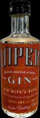 Bouteille de spiritueux : Blood Orange & Sage Gin de la marque Viper