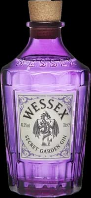 Bouteille de spiritueux : Secret Garden Gin de la marque Wessex